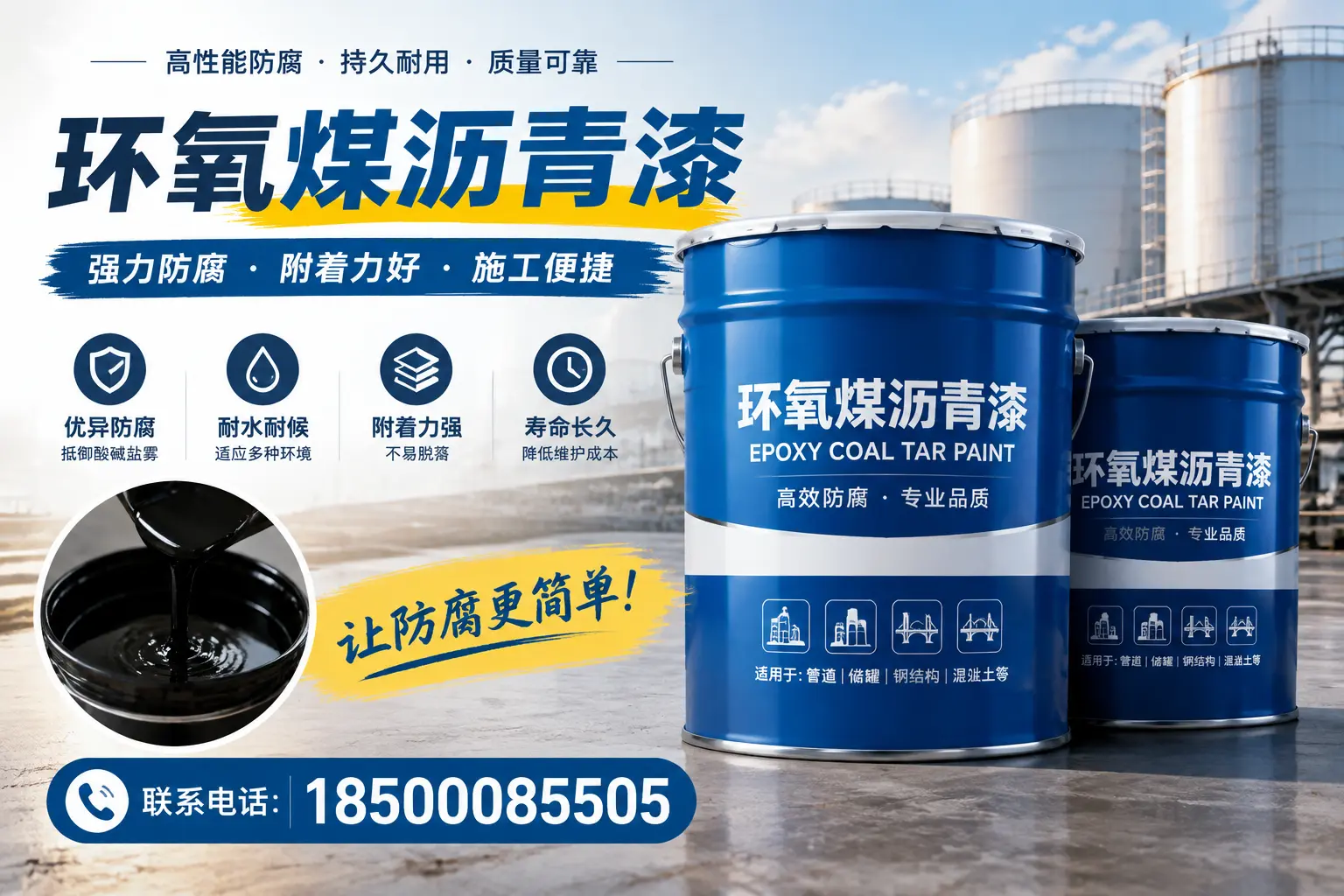 环氧煤沥青漆的环保性分析,保定企业的选择依据